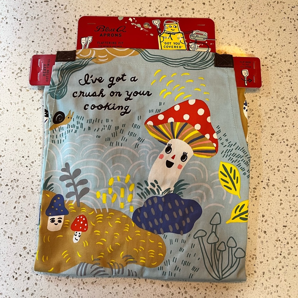Blue Q Apron “I’ve got a crush” NWT